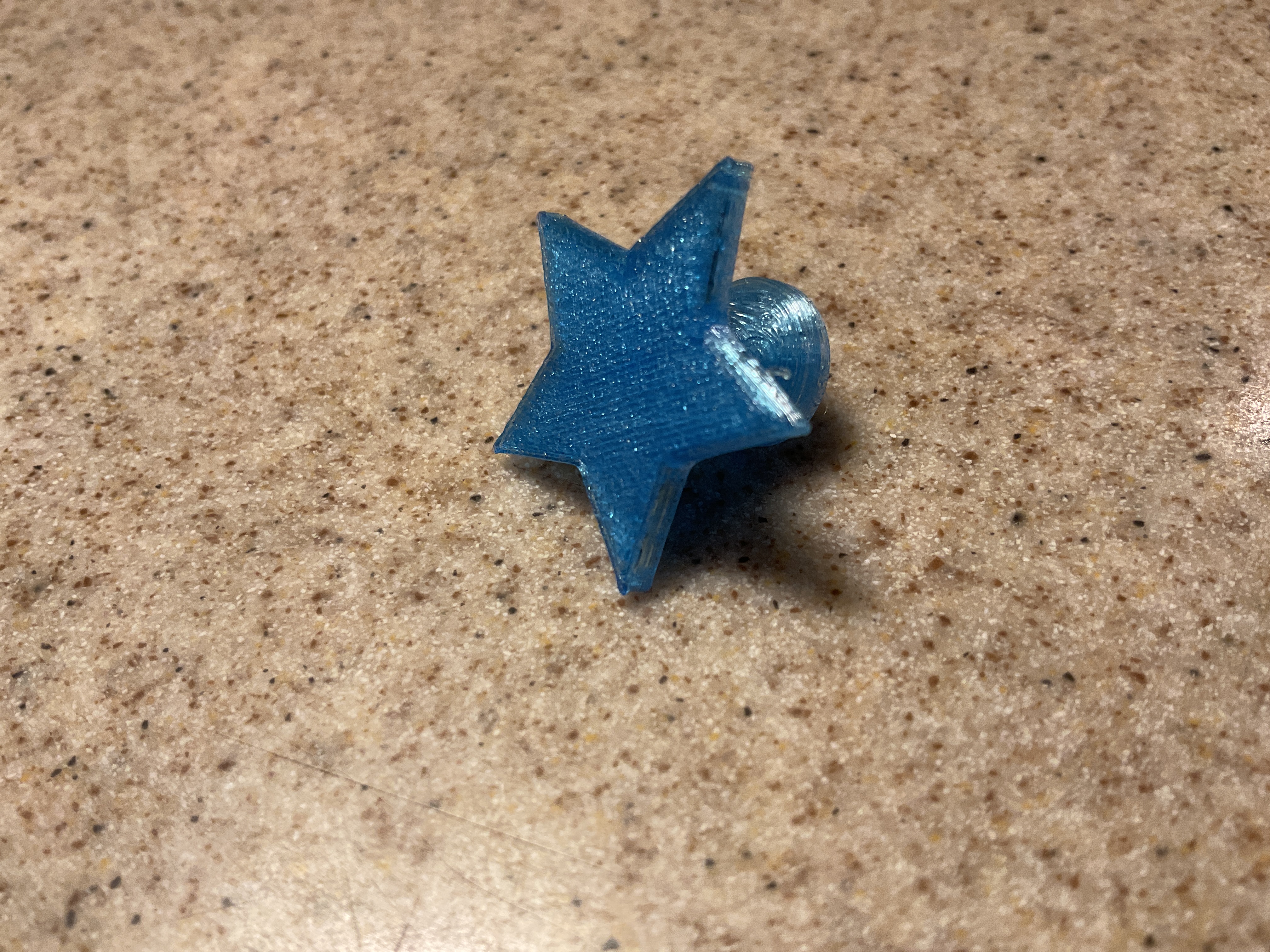 Star Croc Charm 3D model