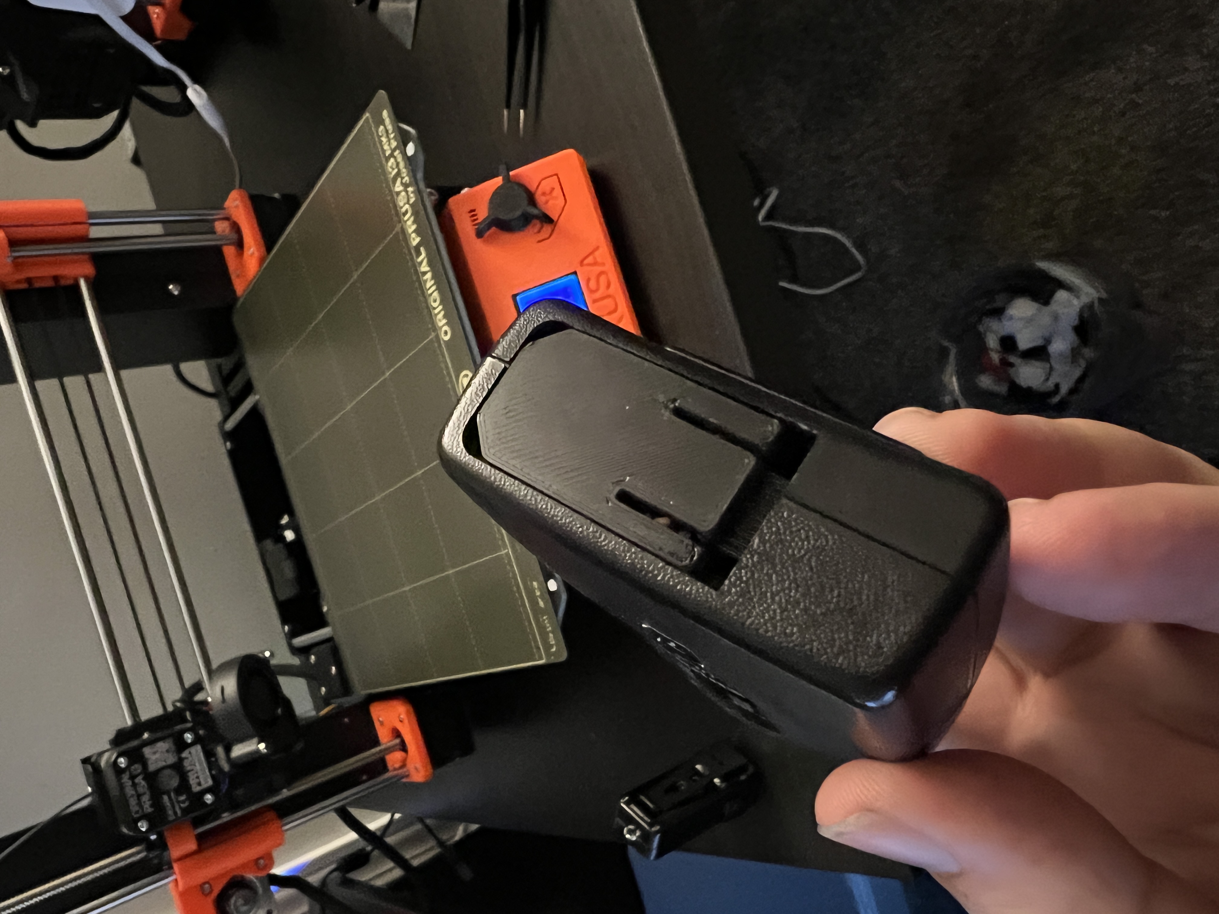 Shure ULX Battery door by rtarbutton Download free STL model