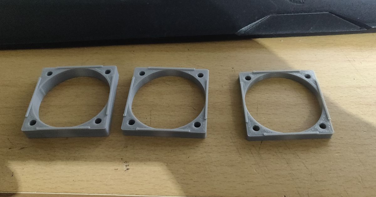Noctua Fan Spacers by GiraffeLord Download free STL model