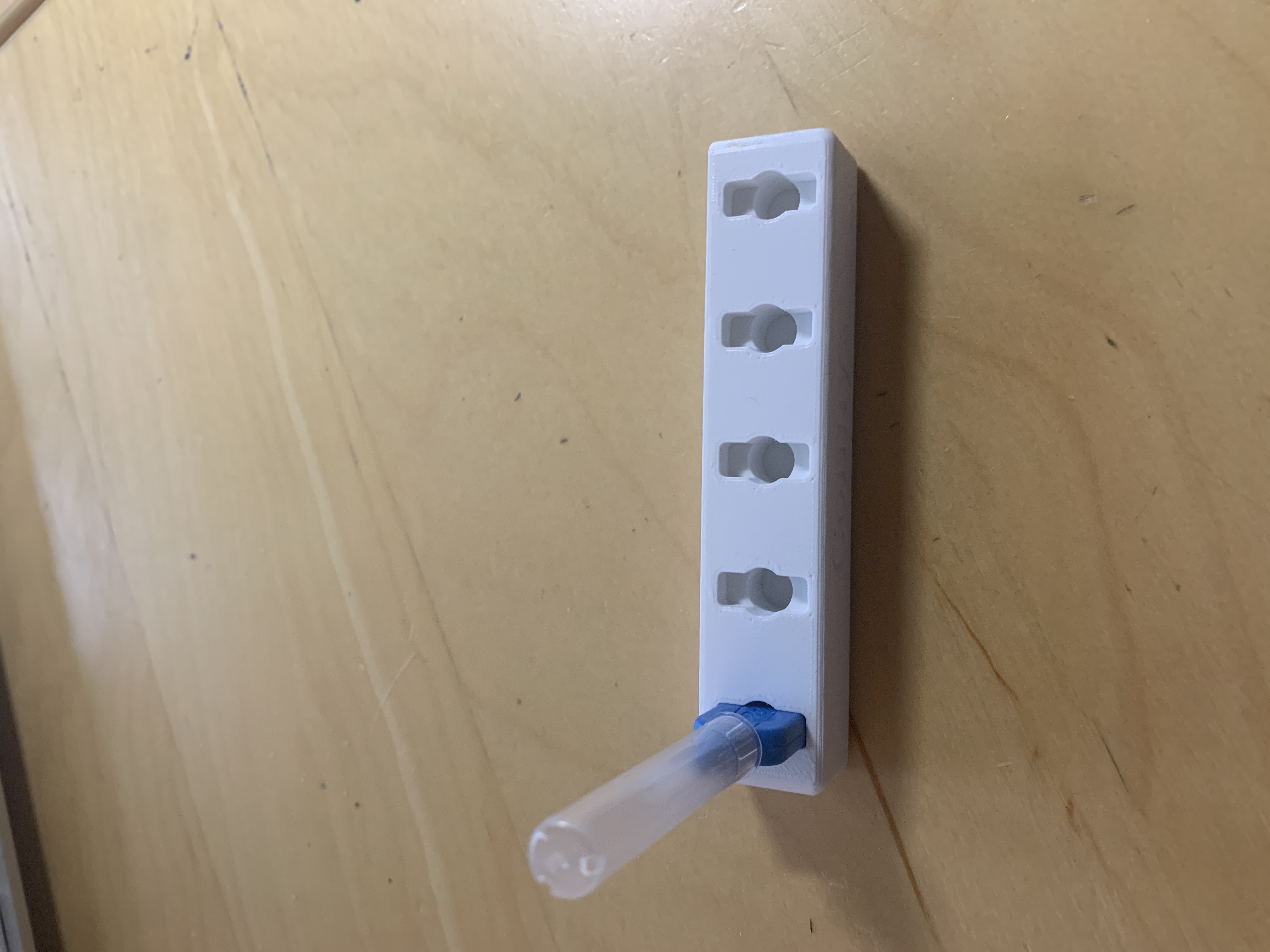 TePe Interdental Brush Wall mount Holder (OnShape) by Leon.Reijnders