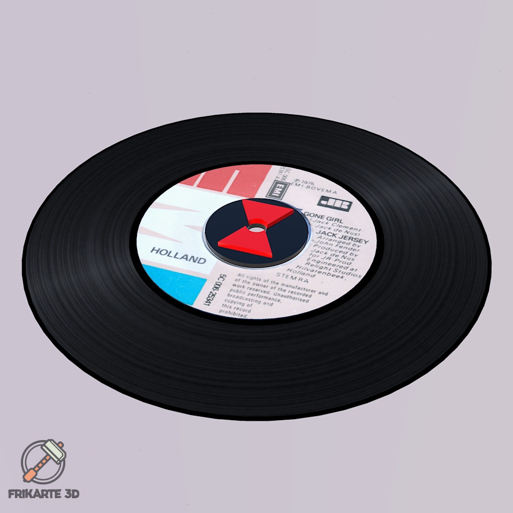 Black Widow 45 Record Adapter