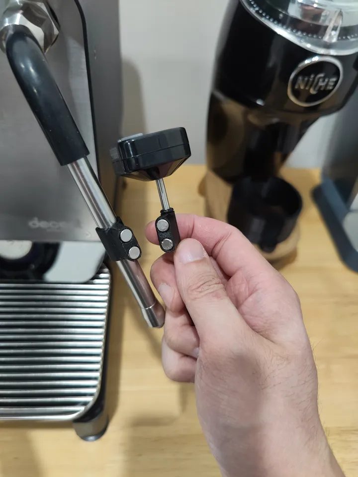 Thermometer with Clip for Espresso Machines