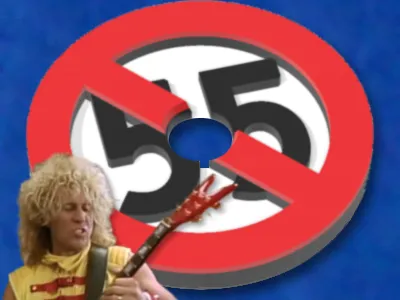 I Can't Drive 55 45 Record Adapter