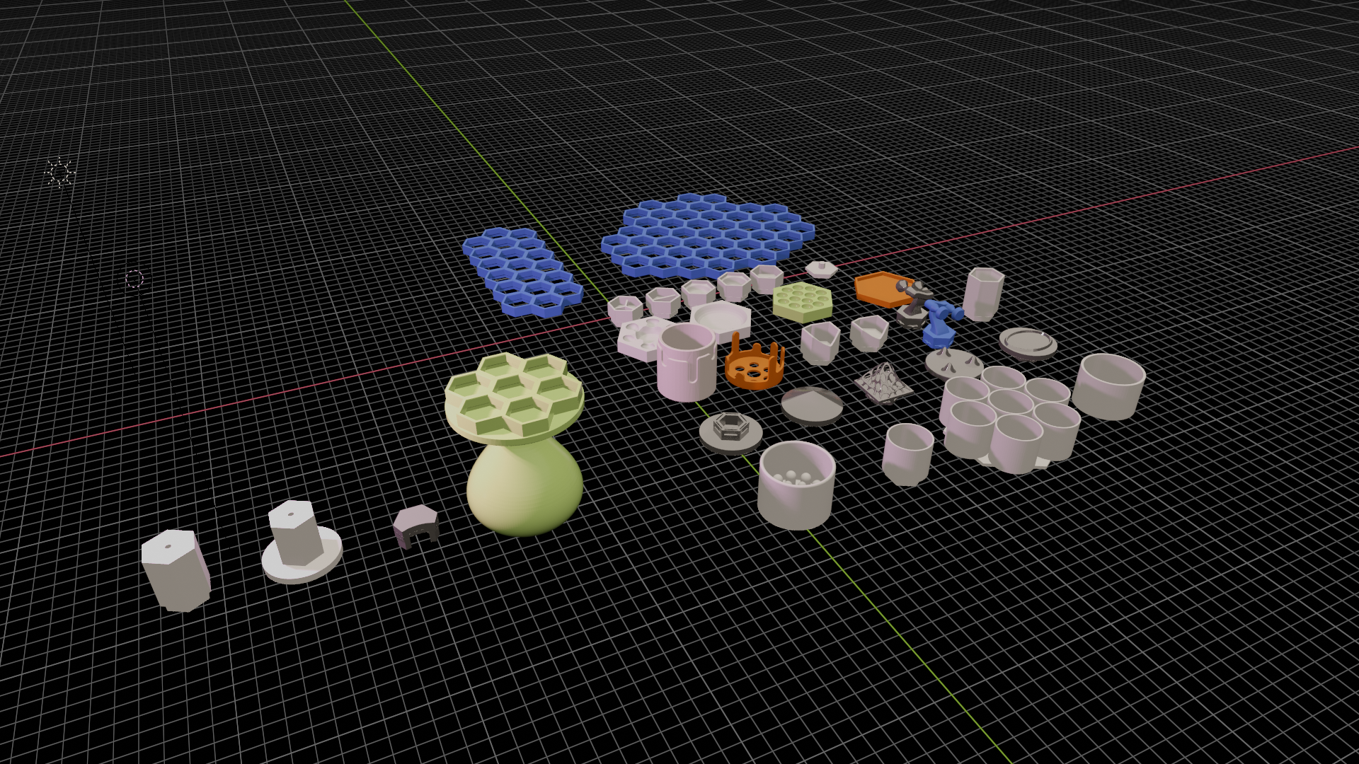 Modular palette and paint system