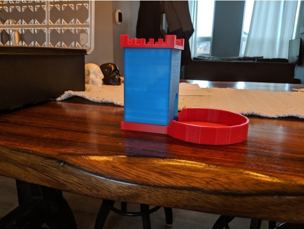 Quick Print Dice Tower by Rolls17 | Download free STL model ...