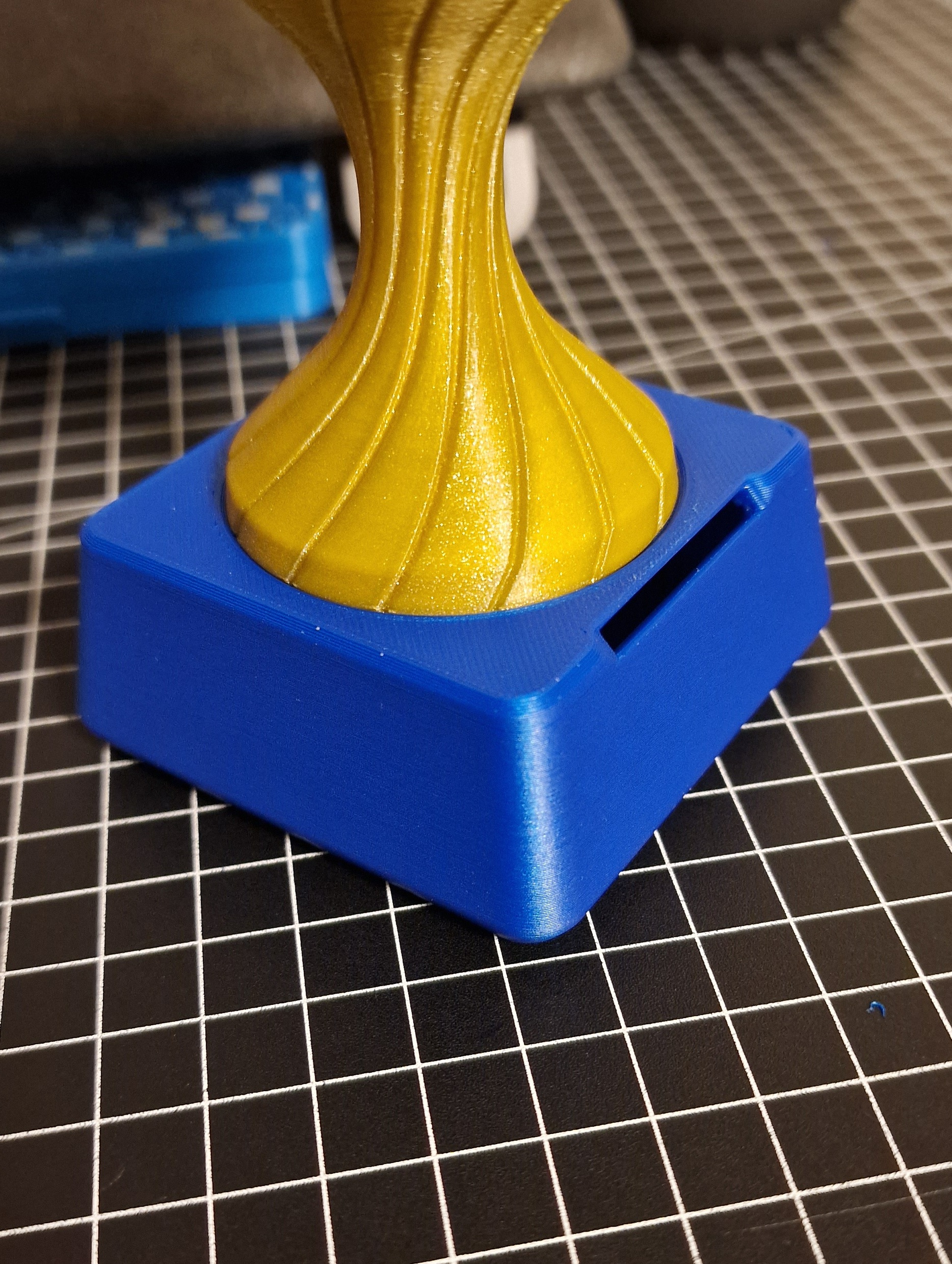 Throphy Cup Coin Bank Base