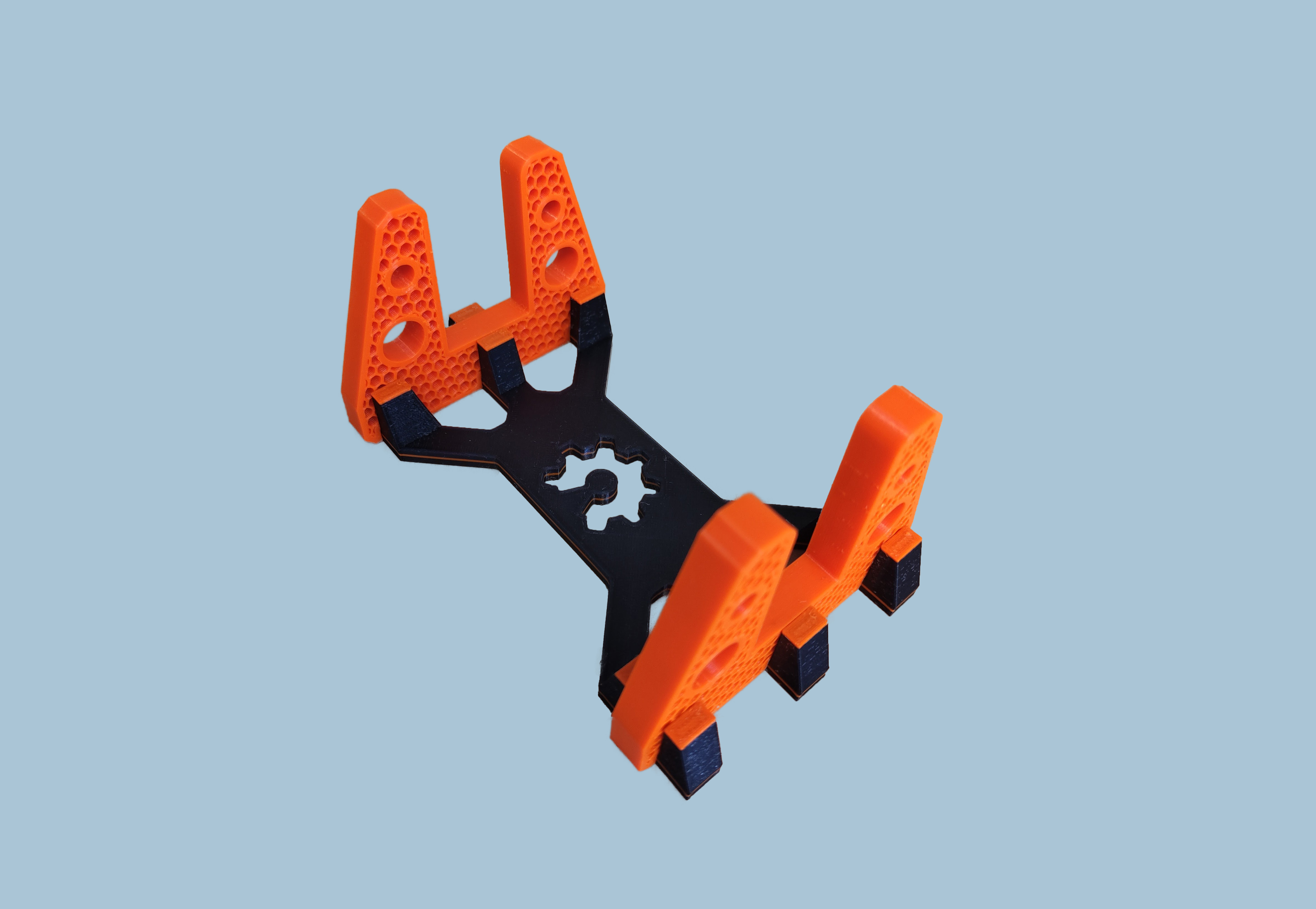 Vertical laptop stand by 4DimK Download free STL model