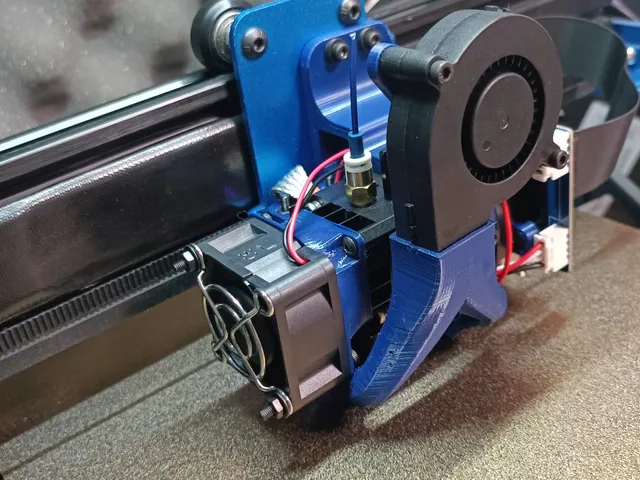 Artillery Genius Pro Biqu H2 V2S mount with CR Touch