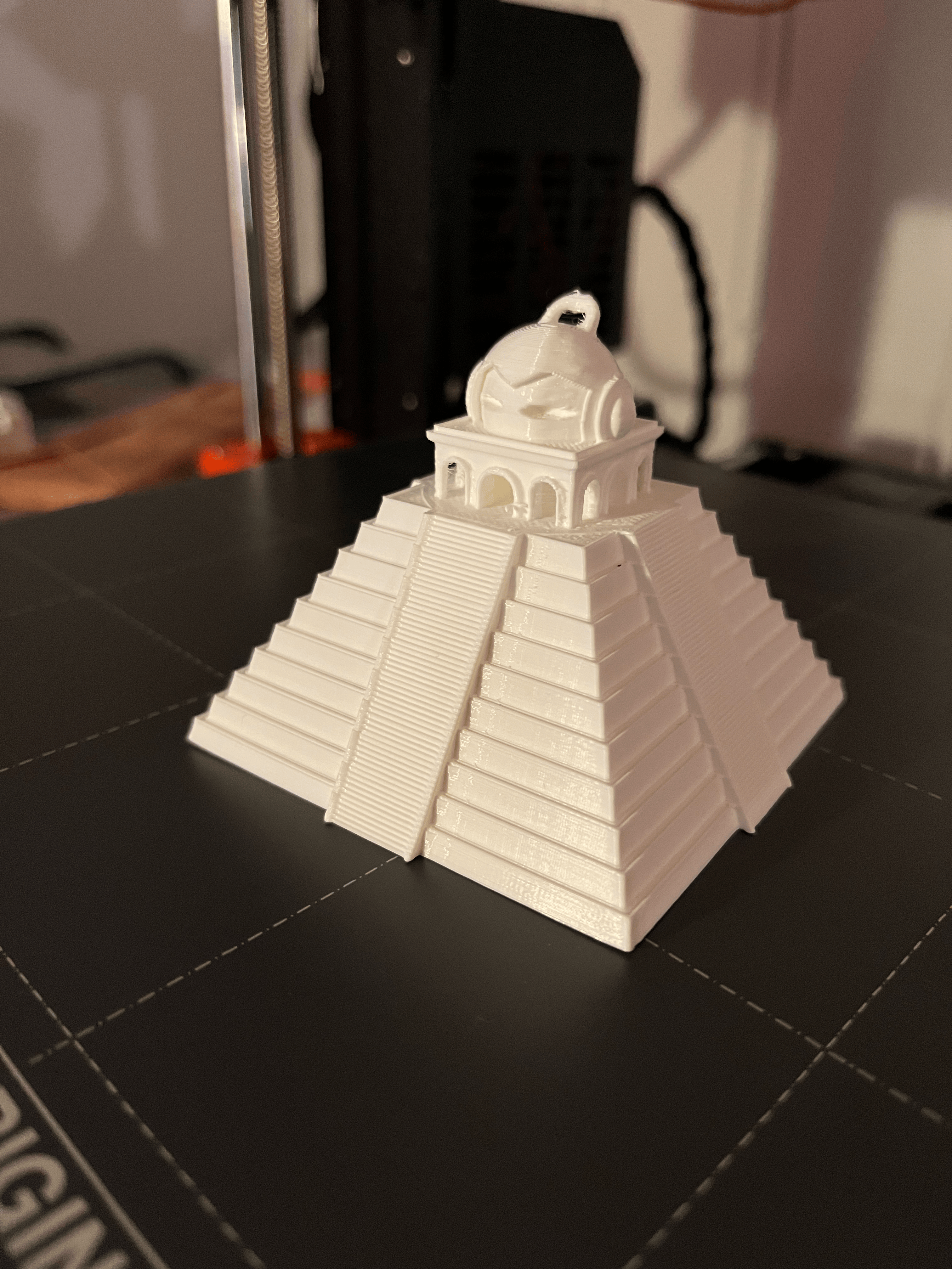 king marvin maya temple 3D model thumbnail