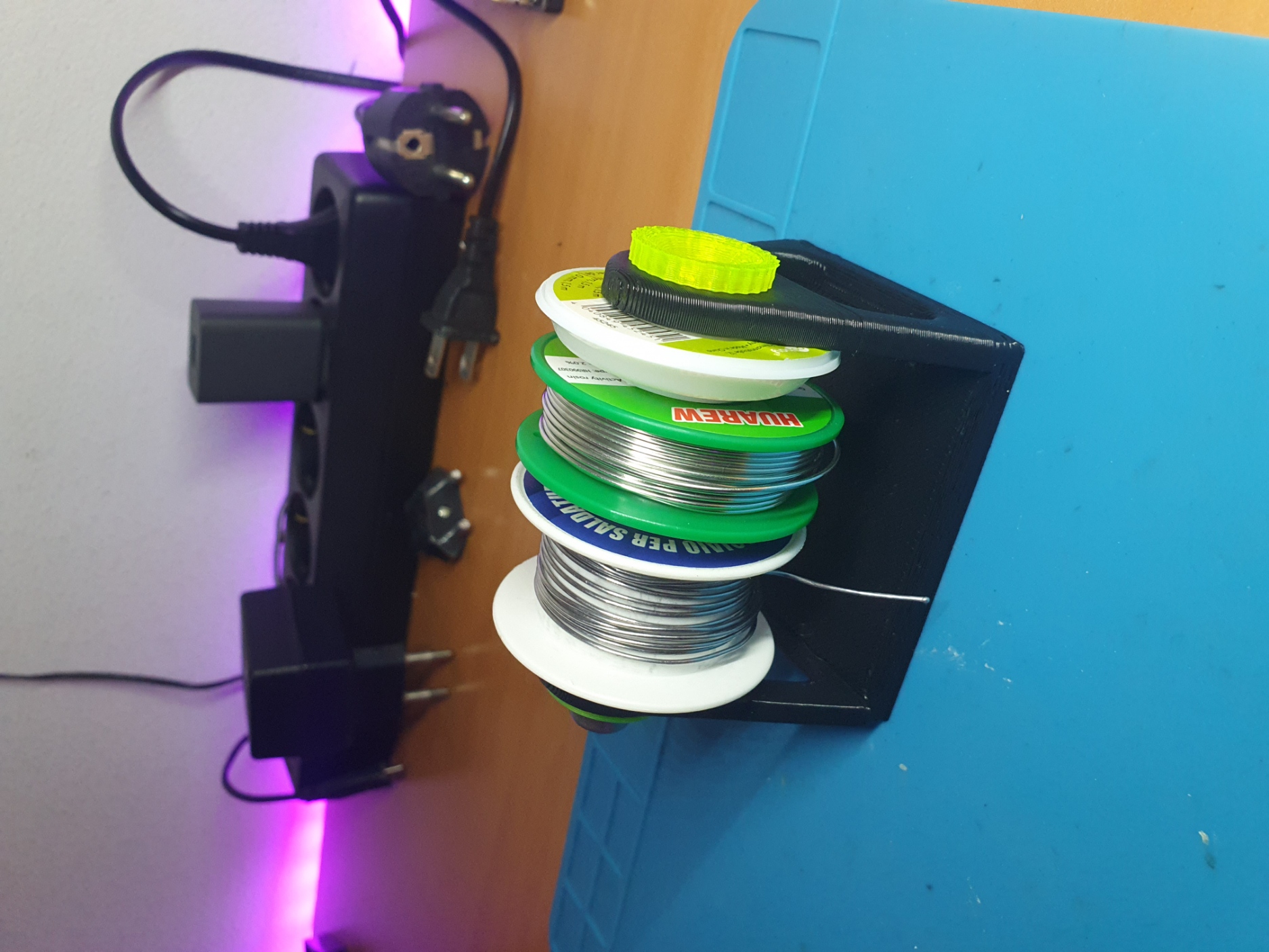 Solder spool holder M8