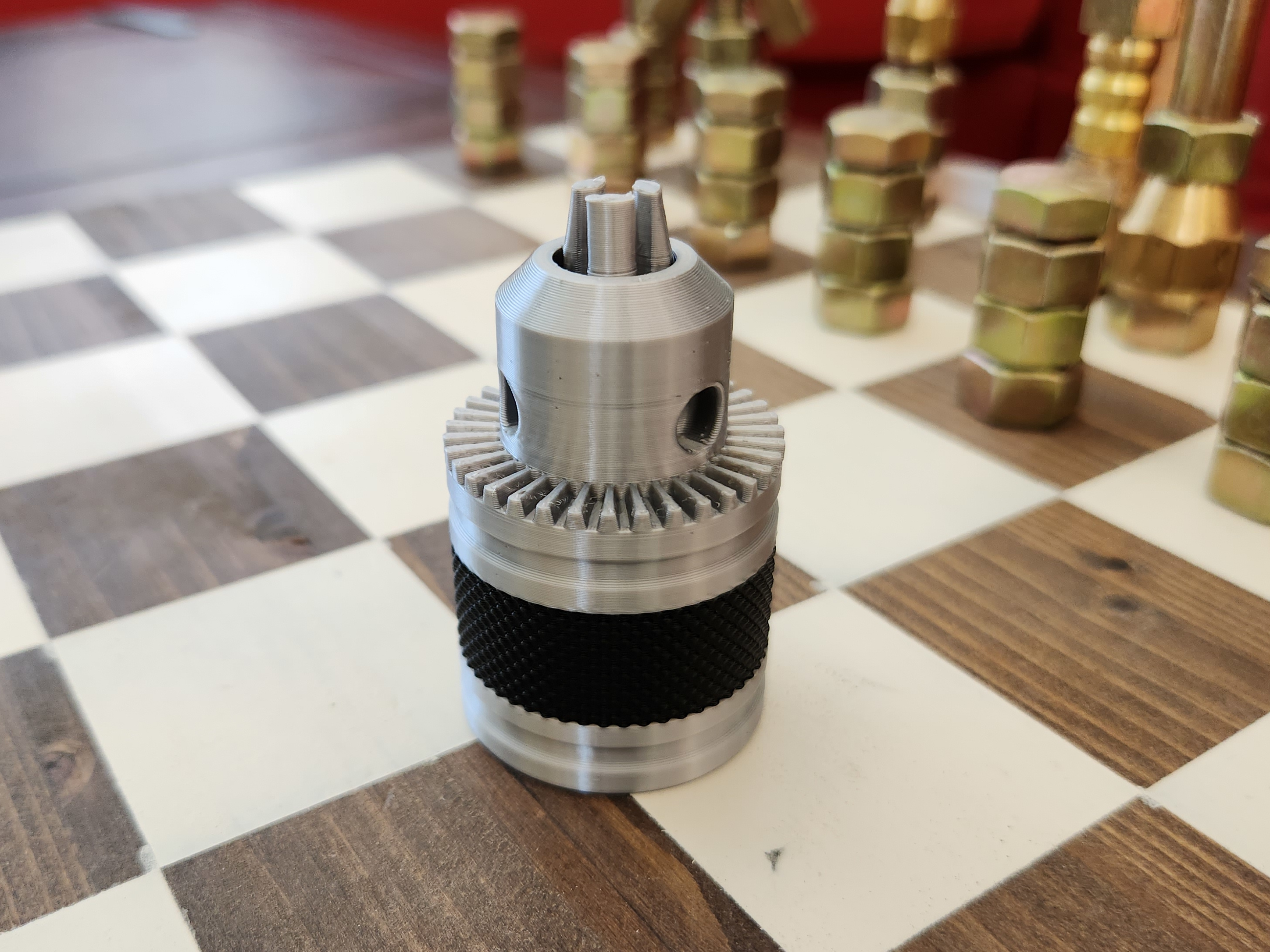Drill Chuck Record Adapter