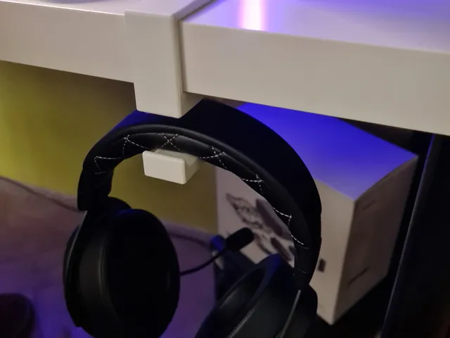 Ikea ADILS Inward Headphone Hanger with radius