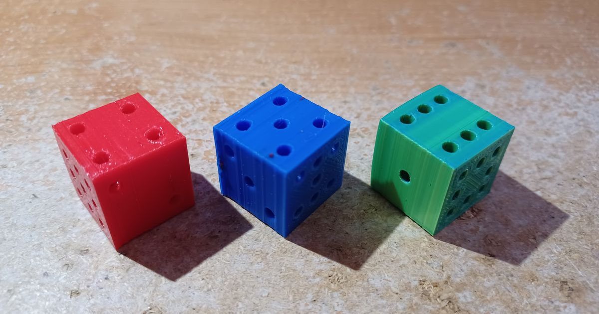 Intransitive Dice By Bob Wiseman | Download Free STL Model | Printables.com