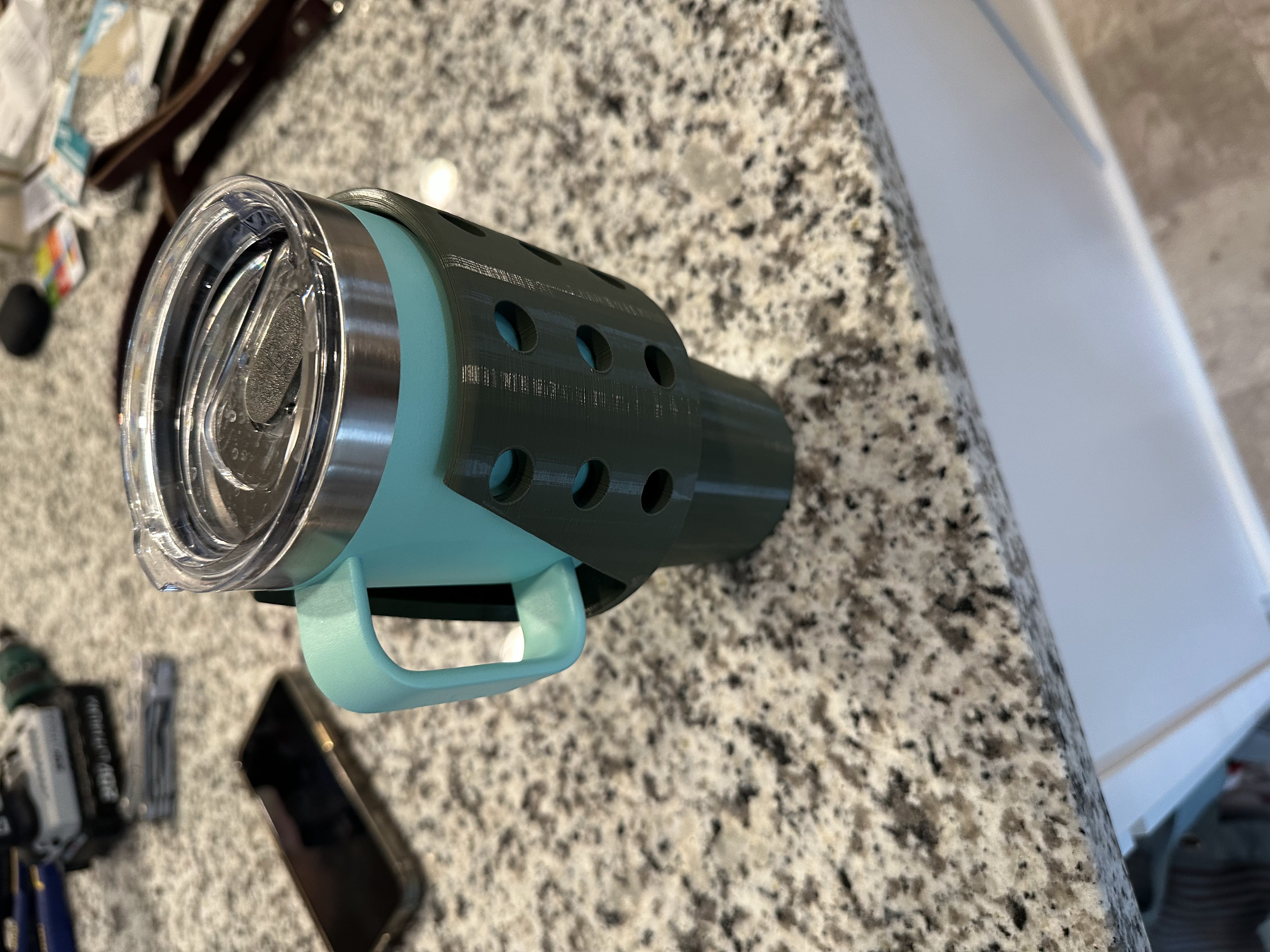 Hydro Flask Cup Holder Adapter by Rex, Download free STL model