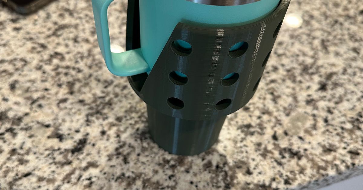 Hydro Flask Cup Holder Adapter by Rex, Download free STL model