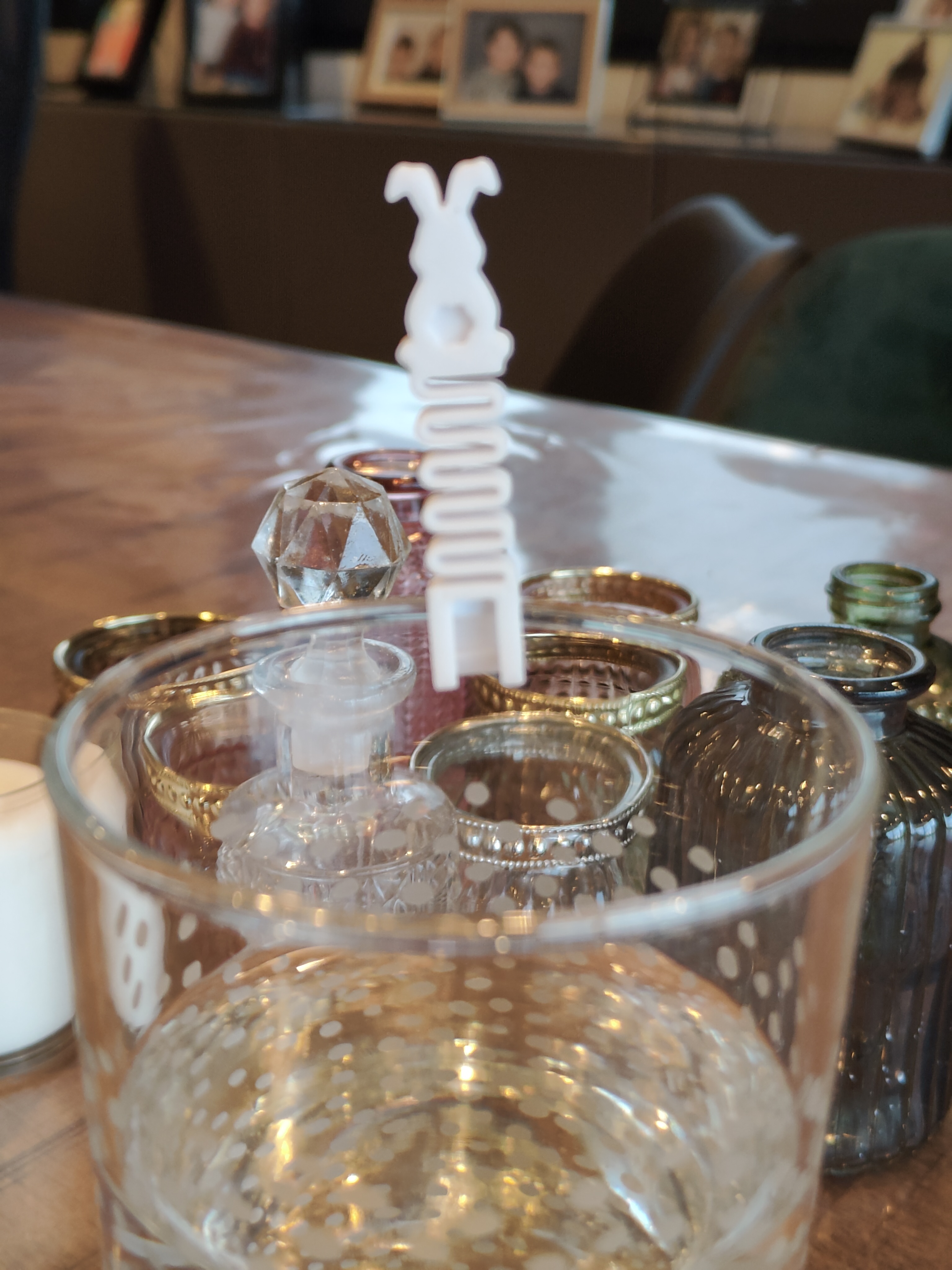Miniatura 2 do modelo 3D Easter Drinking Glass Markers