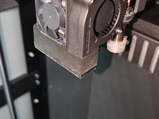 FlashForge Creator 4 - Improved 5015 Blower Air Duct for HT Extruder