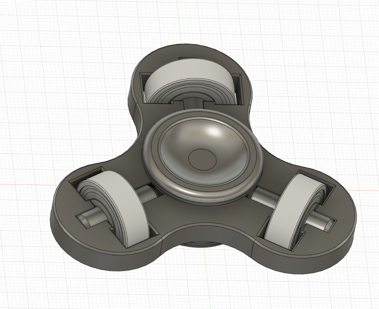 STL file Karambit Fidget Spinner ( no bearing) 👌・3D printer