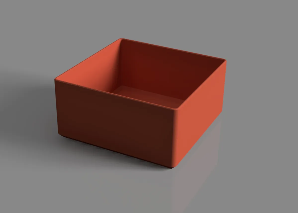 3D-Datei Mini-Mülleimer mit Fusion 360 🏠 kostenlos・Modell zum 3D-Drucken  zum herunterladen・Cults