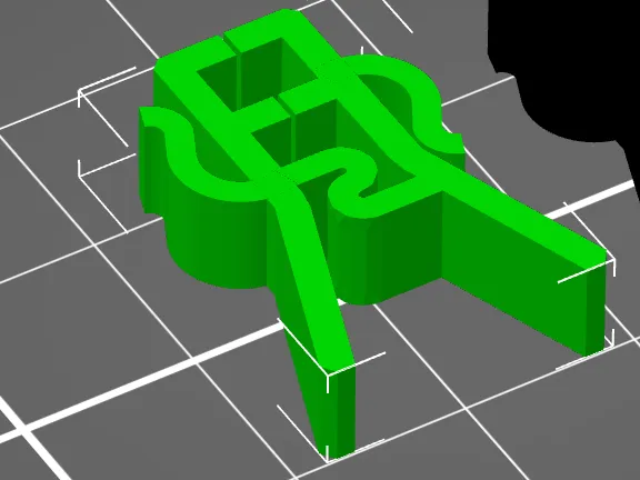 Headset cable Clip