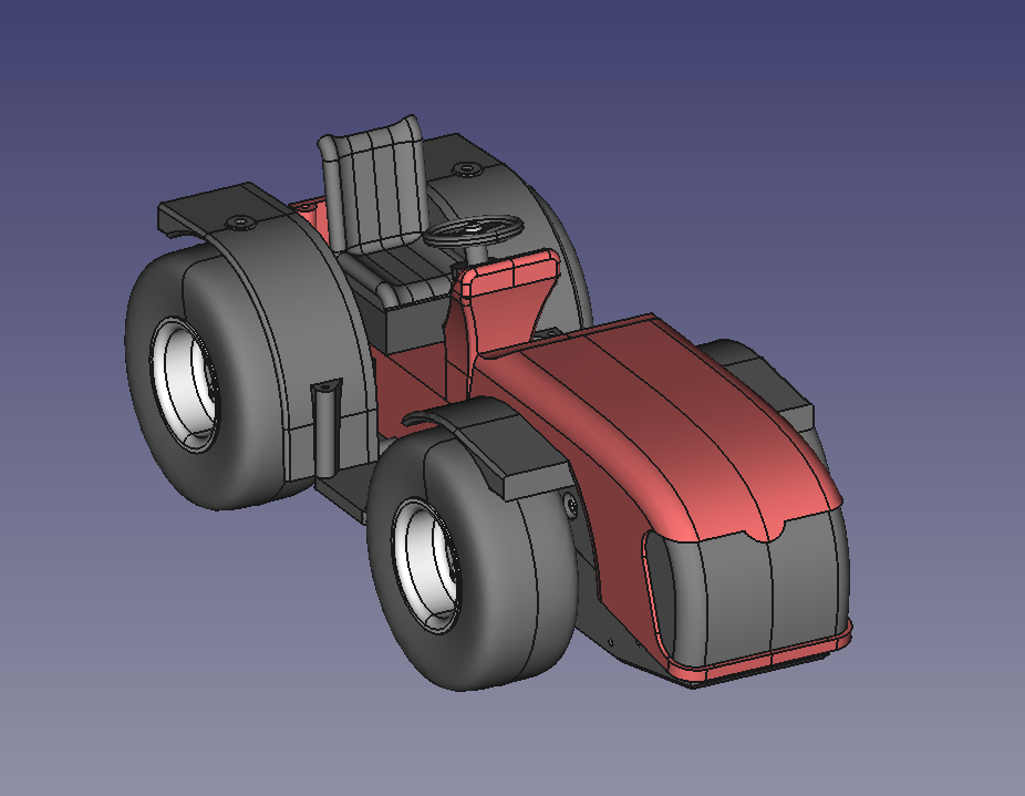 1:16 Toy - Compact Tractor by Rene Pöschl | Download free STL model ...