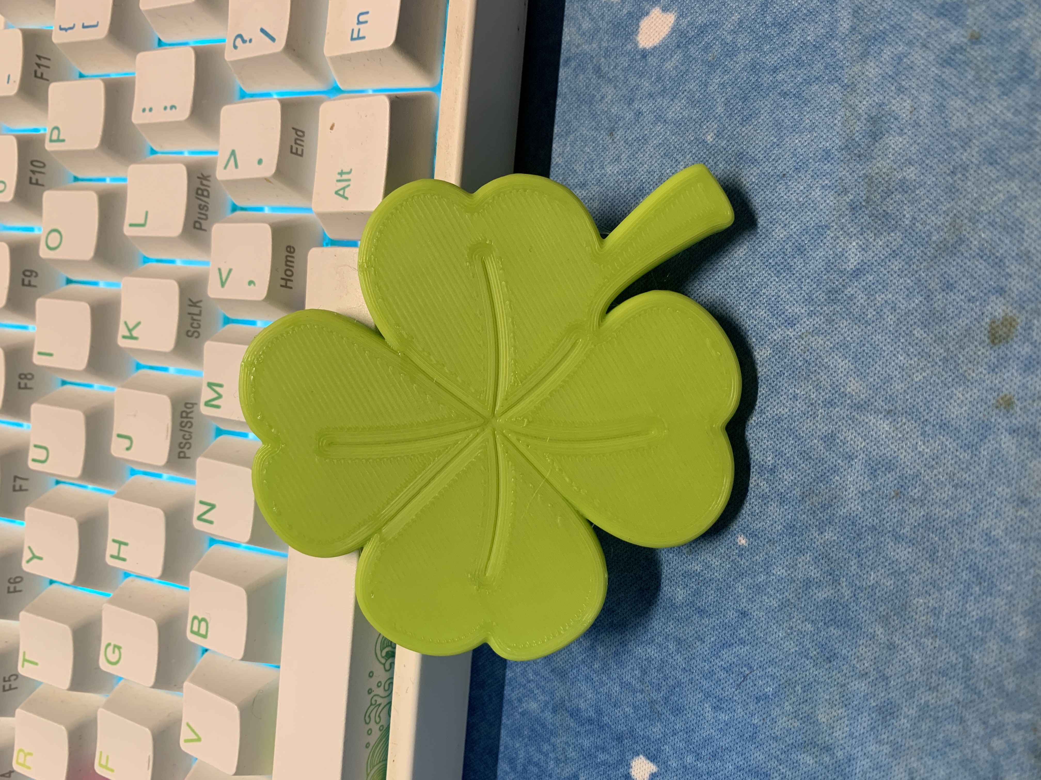 Four-Leaf Clover Shirt Pin