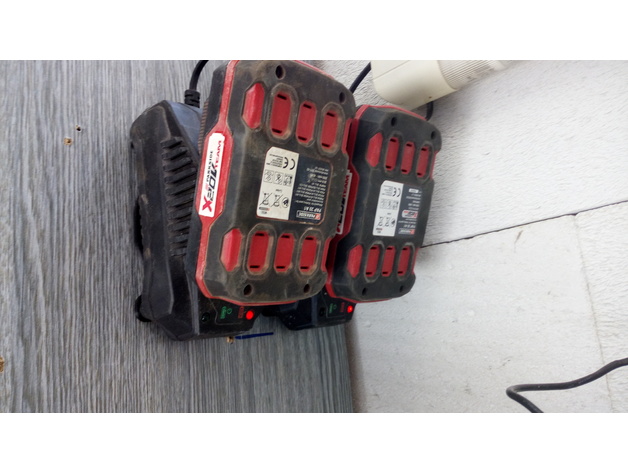 Parkside x20v držák nabíjecky na zed
