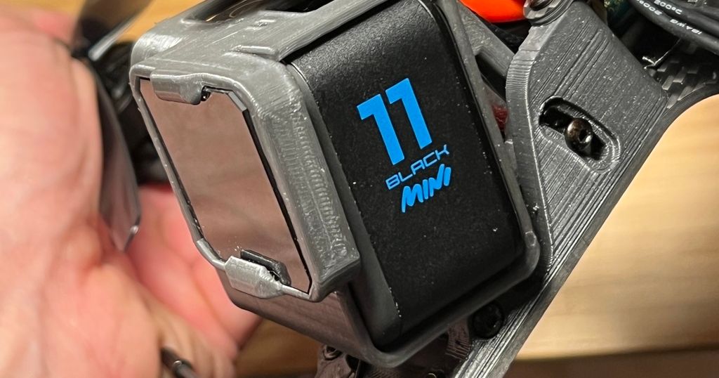 FR7 Adjustable GoPro Mini 11 Mount - TBS ND Filter by McFly | Download ...