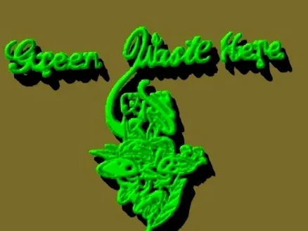 Thinking Green Re-Use Emblems
