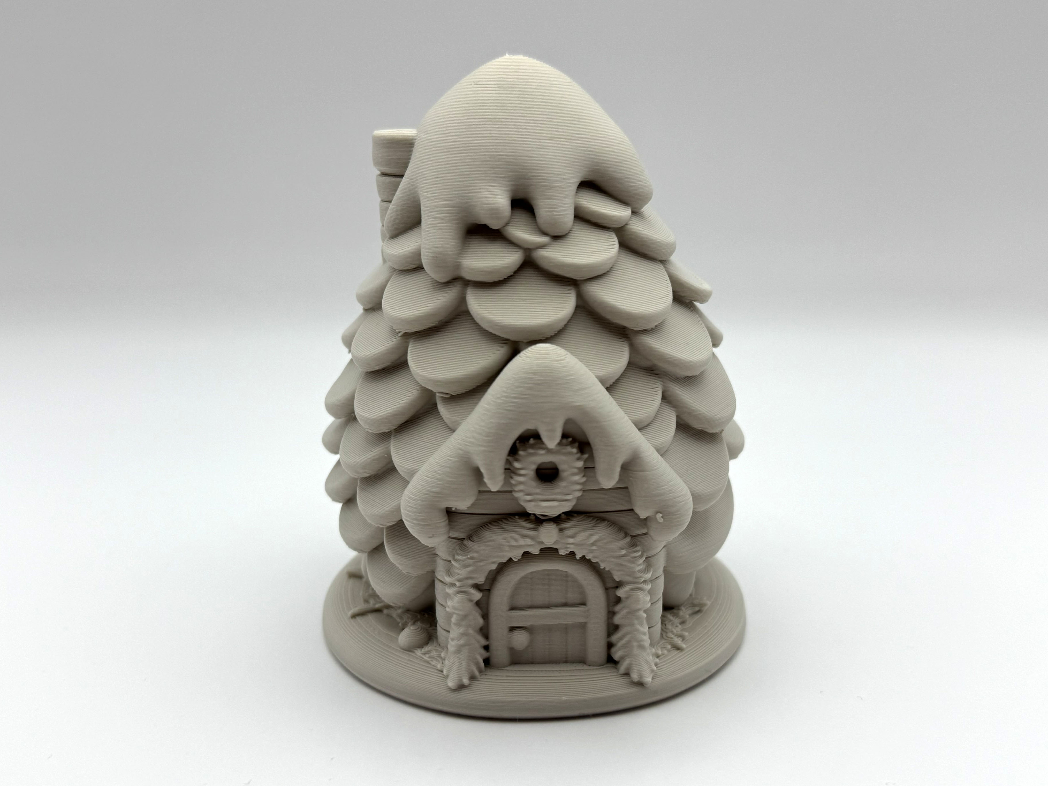 Pinecone Fairy House