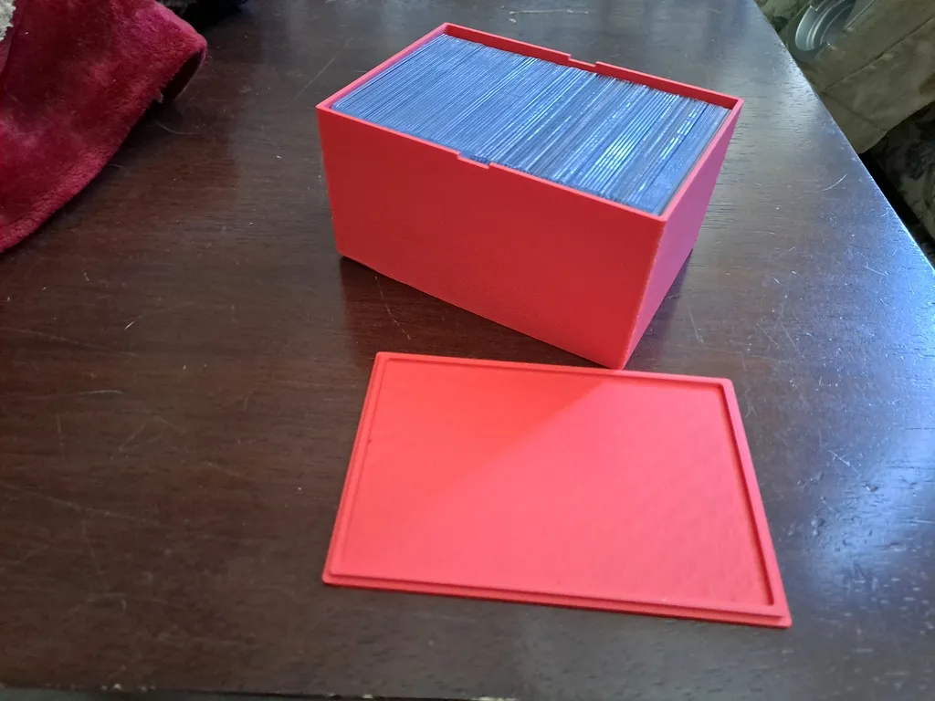 Topload Sleeve Trading Card Holder - Fits ~80 Cards in Topload Sleeves by  DarknessinDaylight | Download free STL model | Printables.com