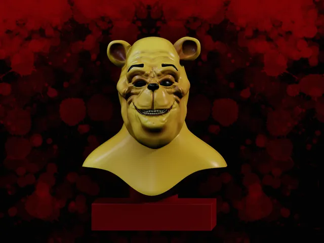 Winnie the Pooh Blood and Honey bust.
