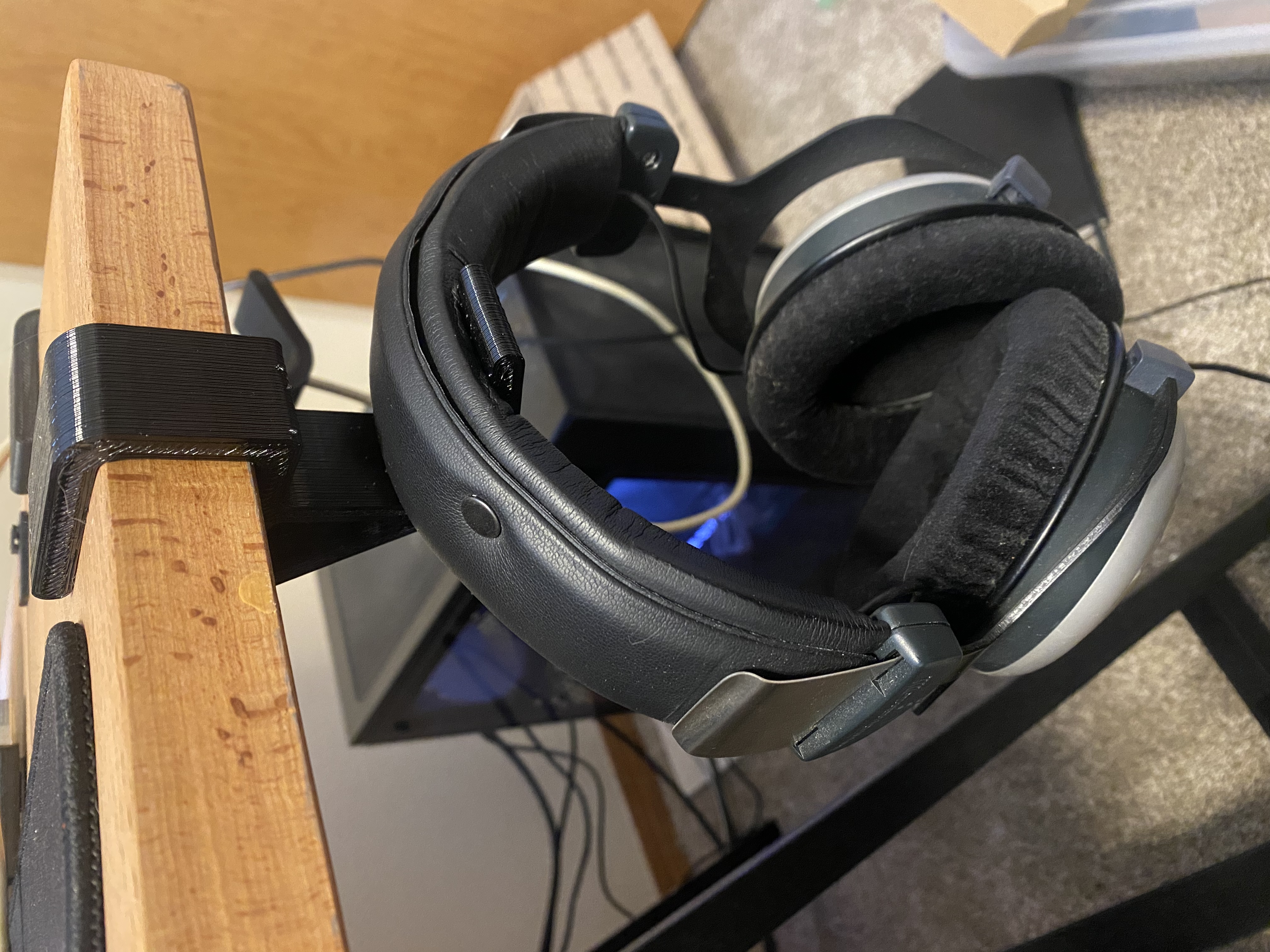Headphone Holder for Ikea Gerton