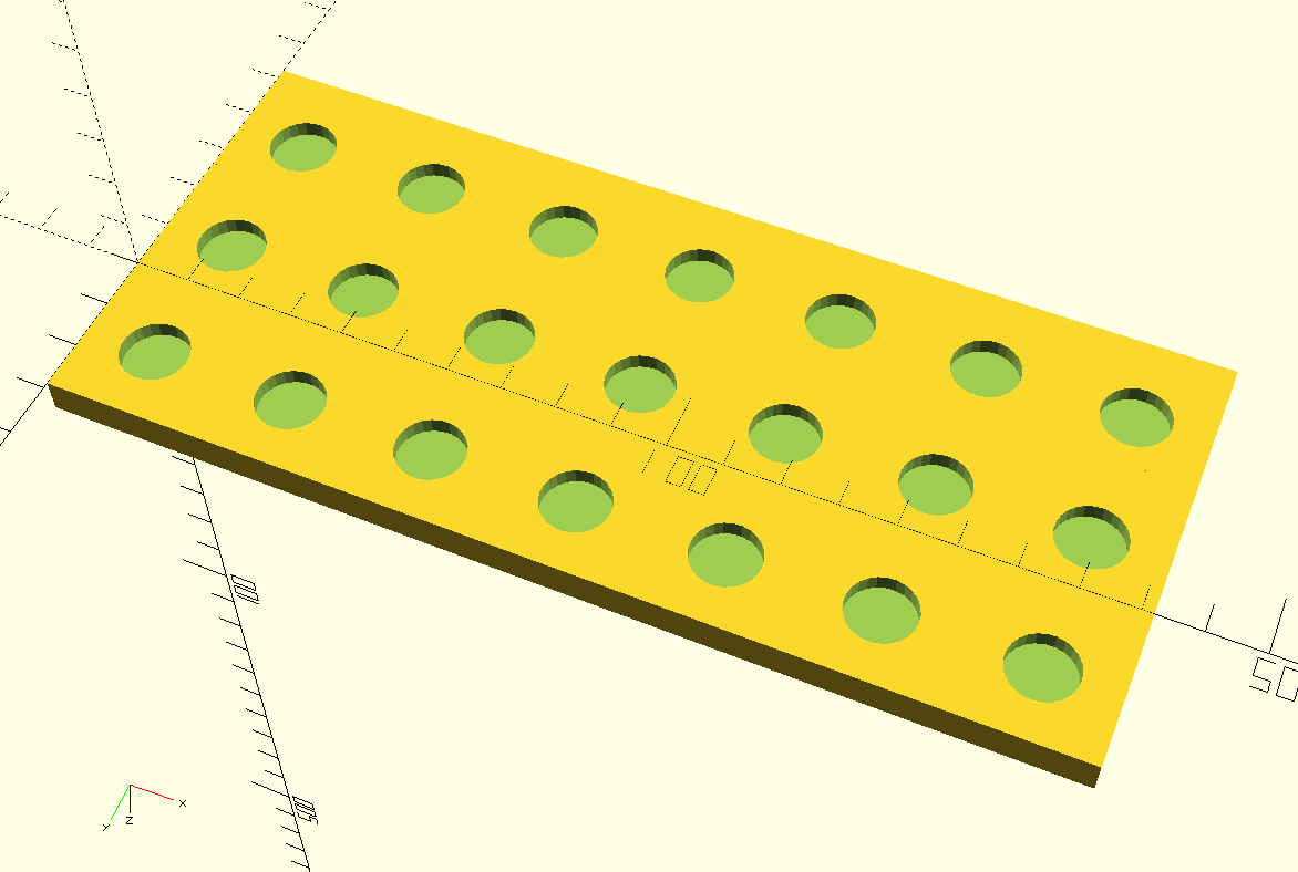 Numbered parts tray with (Customizable) by Nem Download free