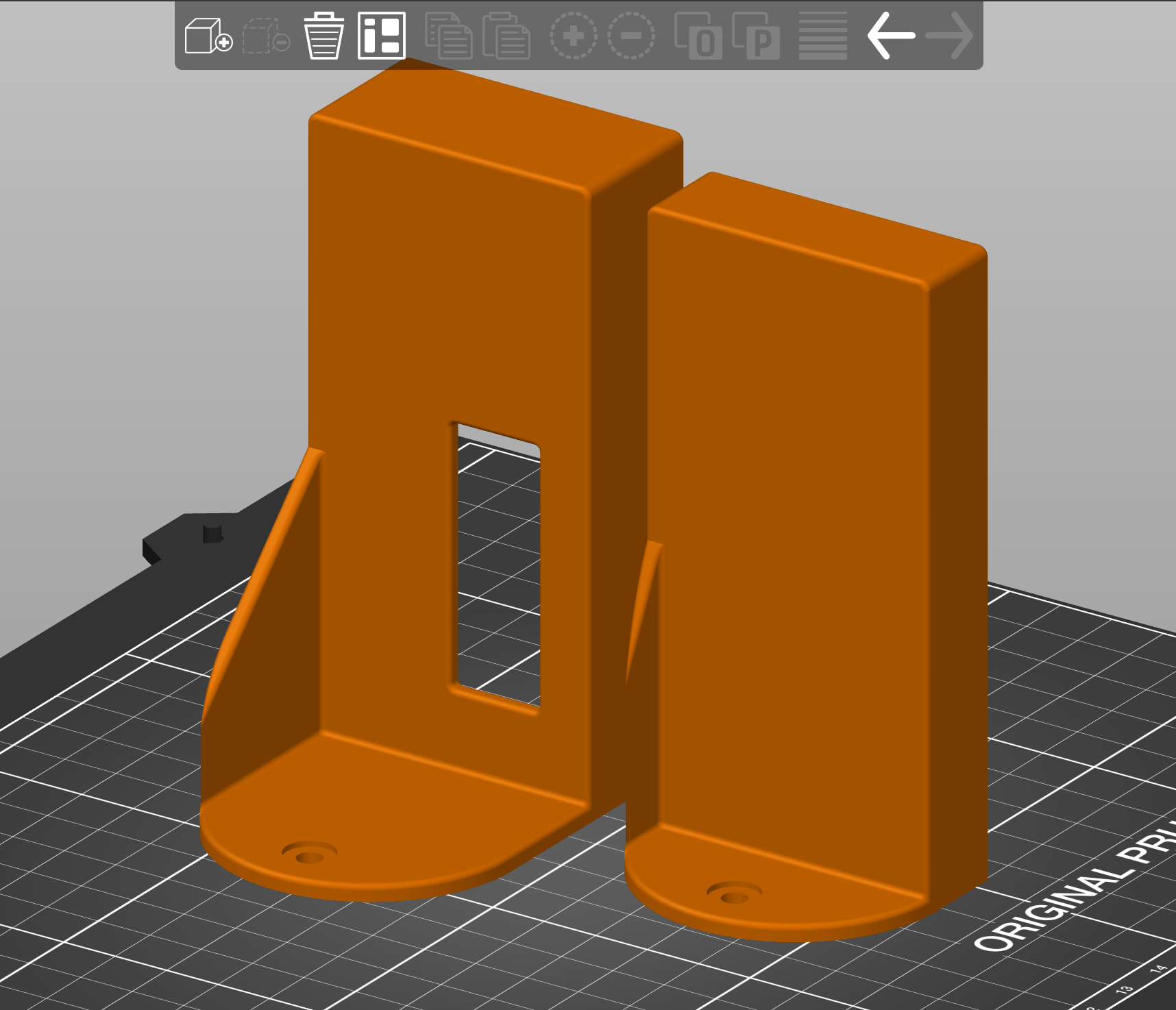 Prusa MK3S PSU Wall Mount