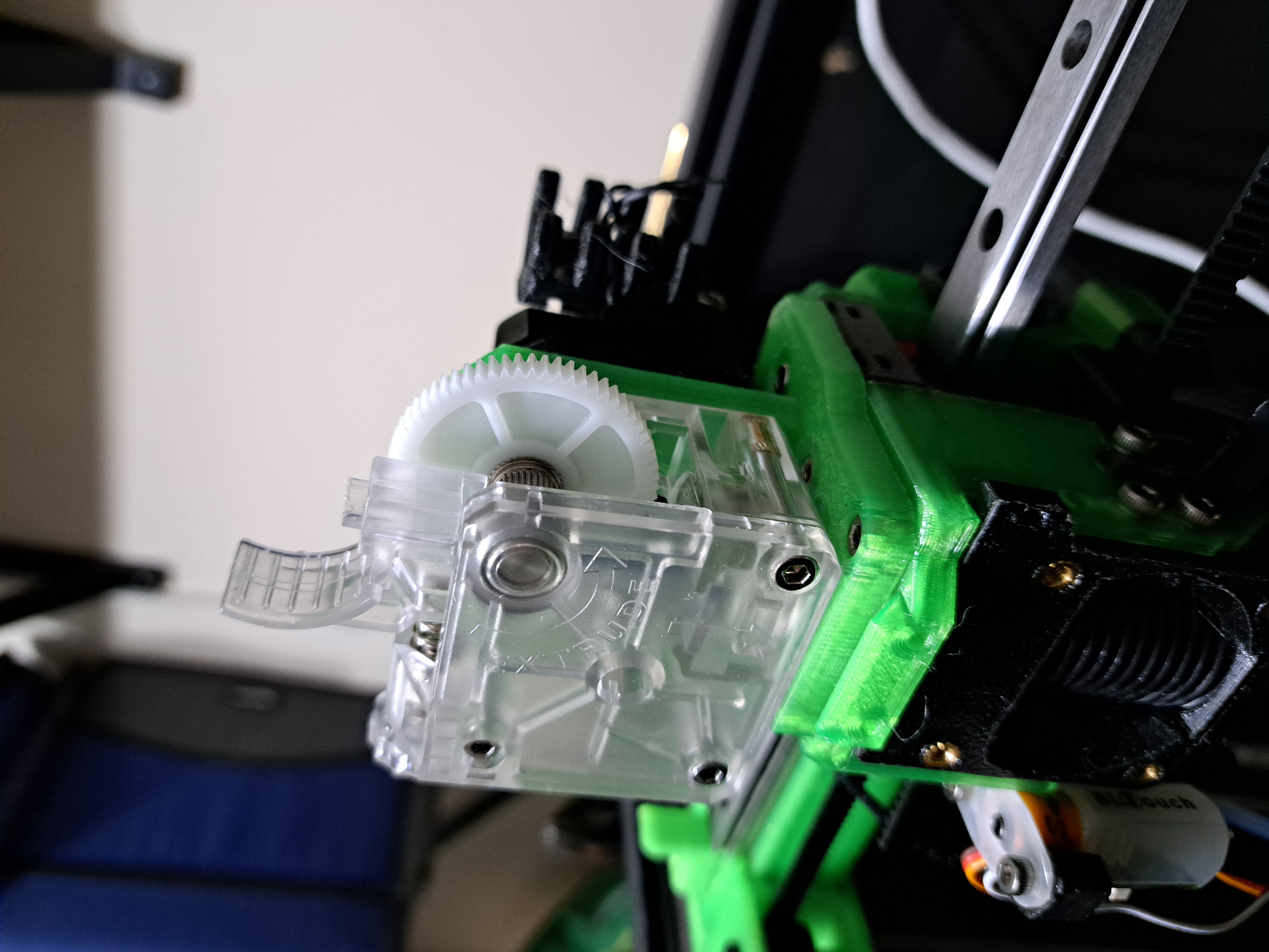 EVA3 Titan Extruder Mount 3D model thumbnail