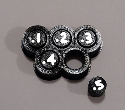 3D Printer Tolerance - Gap Test - Lite & Extra-Lite Versions