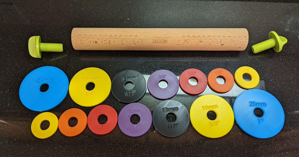Joseph joseph rolling pin larger spacer discs by handro download free