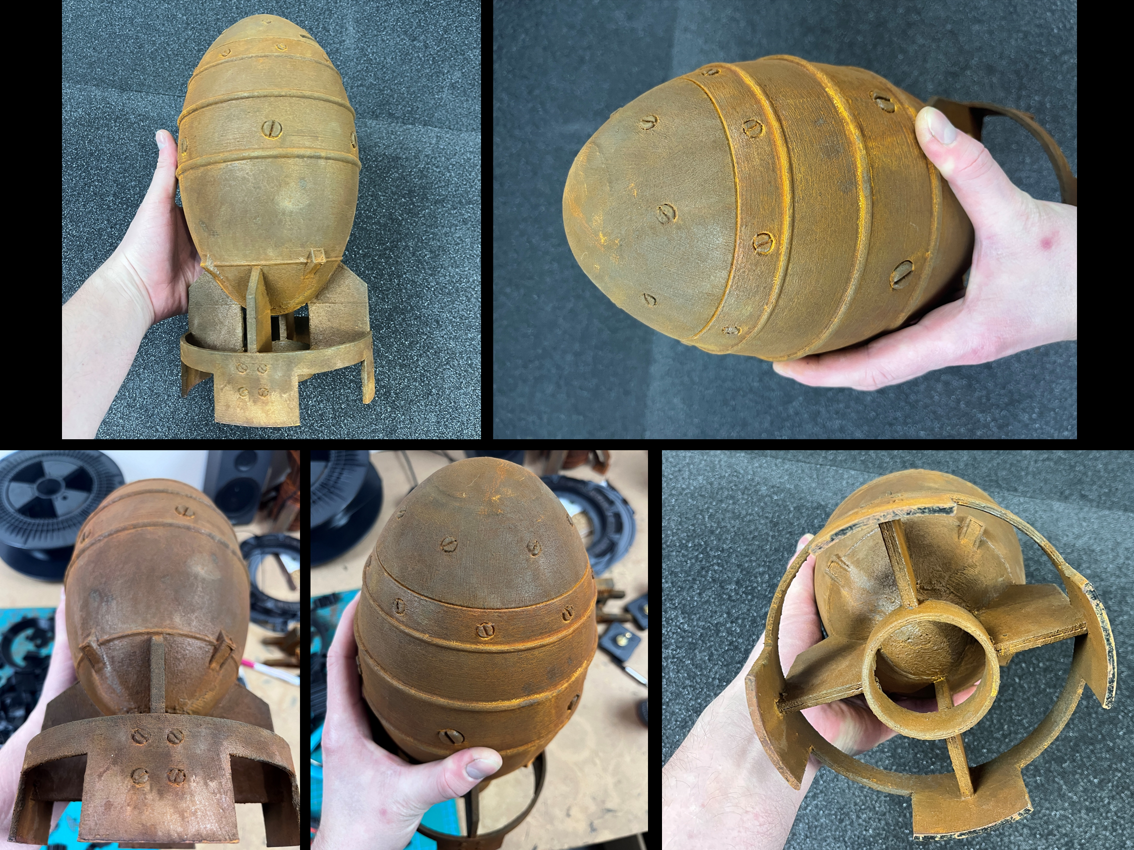 Fallout Mini Nuke - piggybank 3D model thumbnail