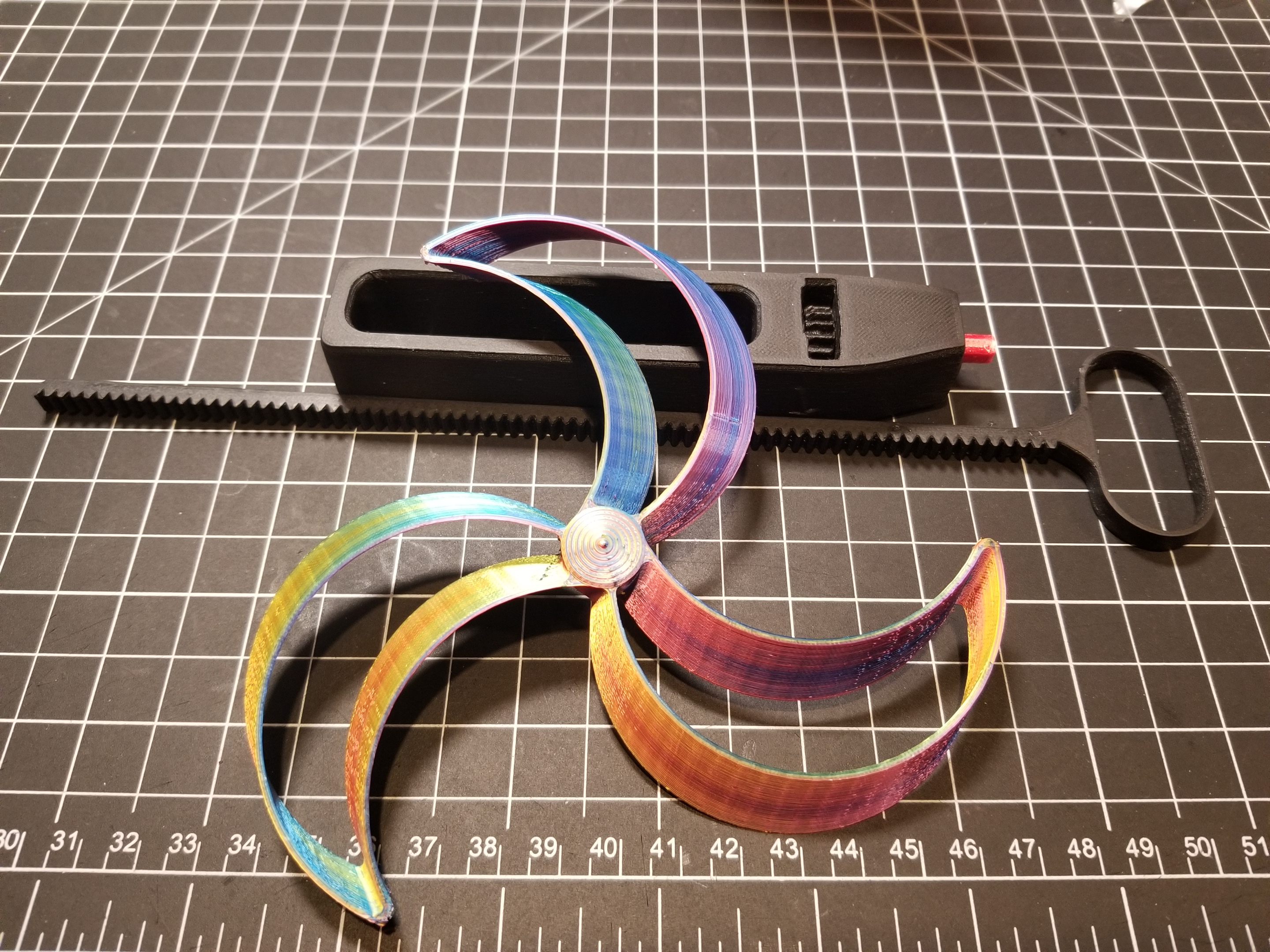 #0062 Toroidal "Ninja Star" Rotor/Propeller