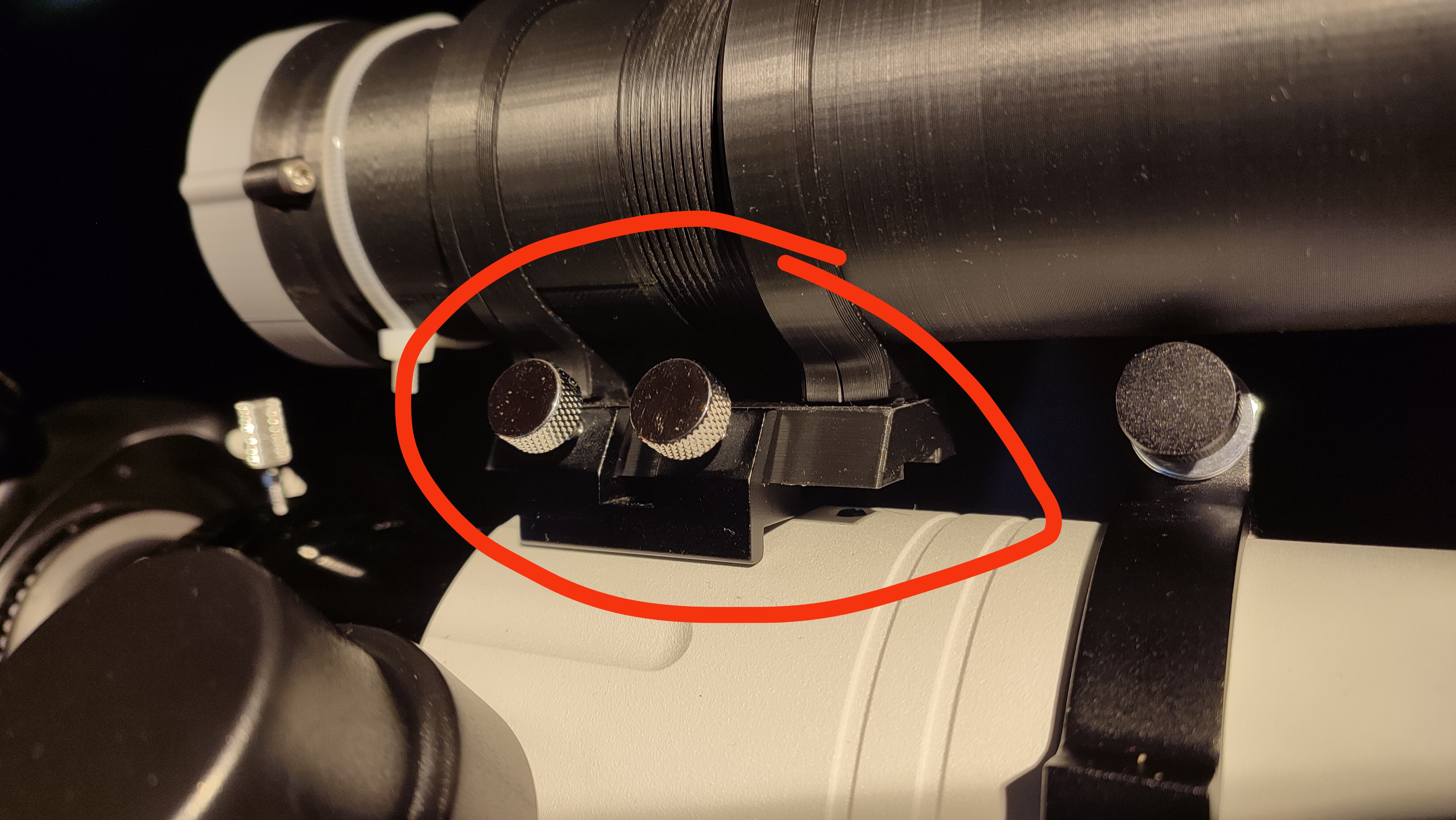 Vixen / Dovetail bar for guide scopes (astrophotography)