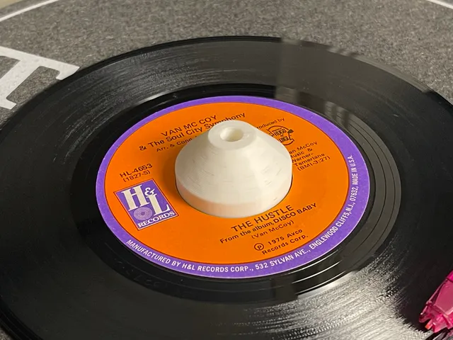 Practical 45 RPM Adapter (DJ Friendly)