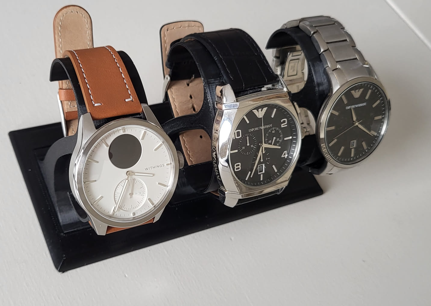 Base for The Minimalist 3D-Printed Watch Stand Watch Holder