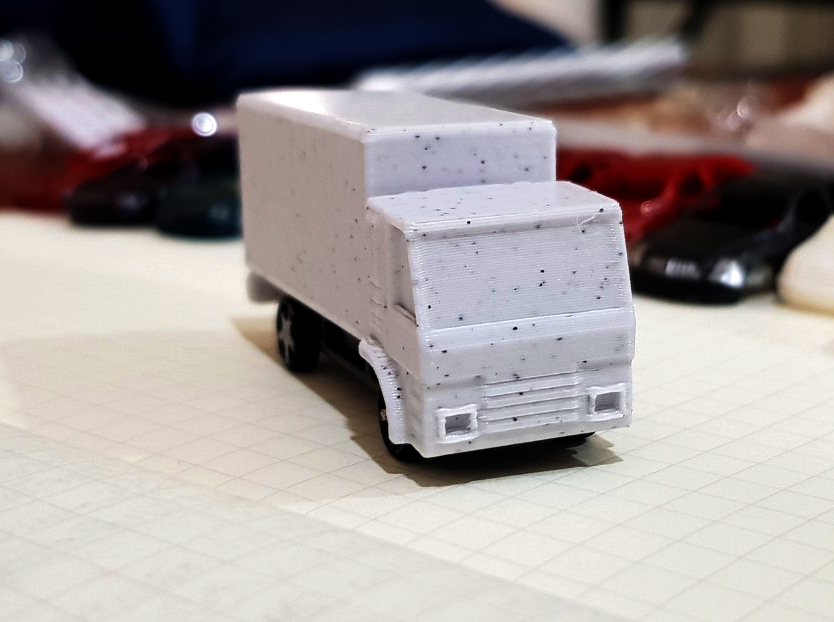 Truck Model scale 1:100 for FDM Printer by Panitarn Boontarig ...