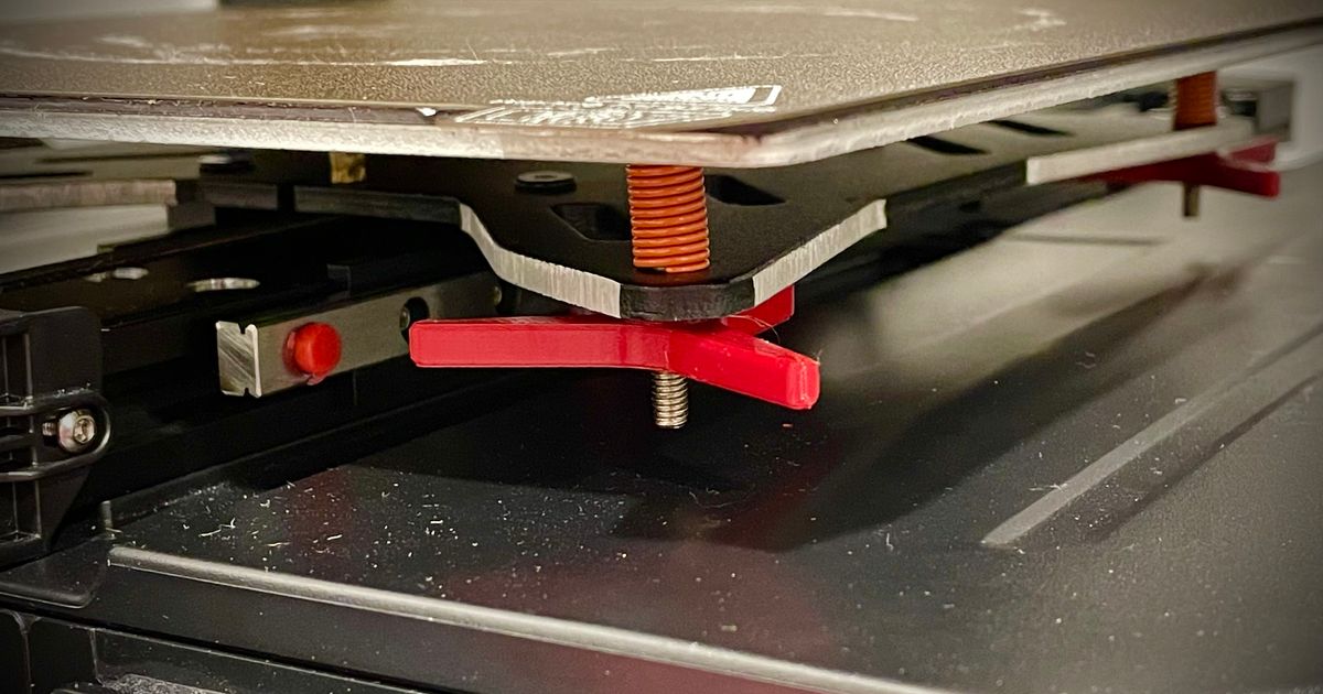 Super Lightweight Bed Leveling Knobs for Ender 3 and Similar by KYZ ...