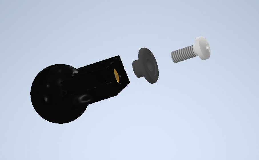 knob and washer by B o |3 |3 0 | Download free STL model | Printables.com