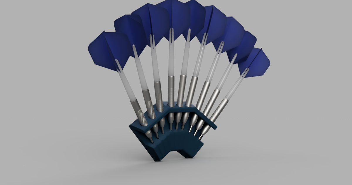 Darts Holder (Triple sets or a single set) by WallK Download free STL