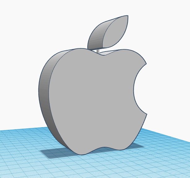 Apple Logo 3D Printed Kids Toy Gift Office Desktop Personalized Film Apple  Logo - Etsy
