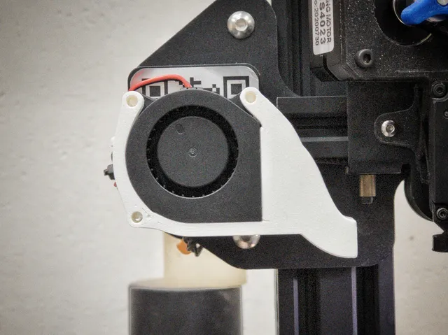 Part cooling booster - Ender 3 Pro side fan duct