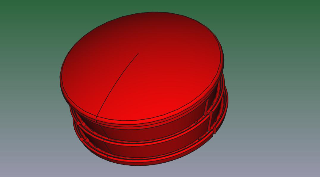 Rohr-Abschlusskappe D45xd43 xL4xL18